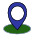 logo marker green volley