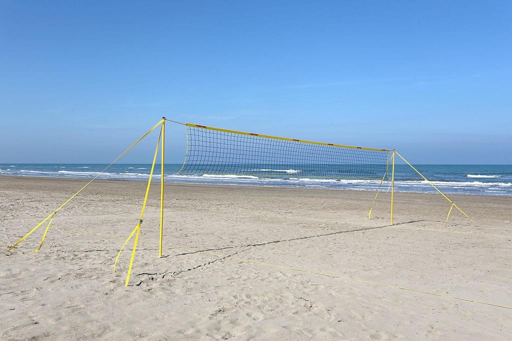 Set filet de Beach-volley Funtec "Fun Volley Set - Bundle"