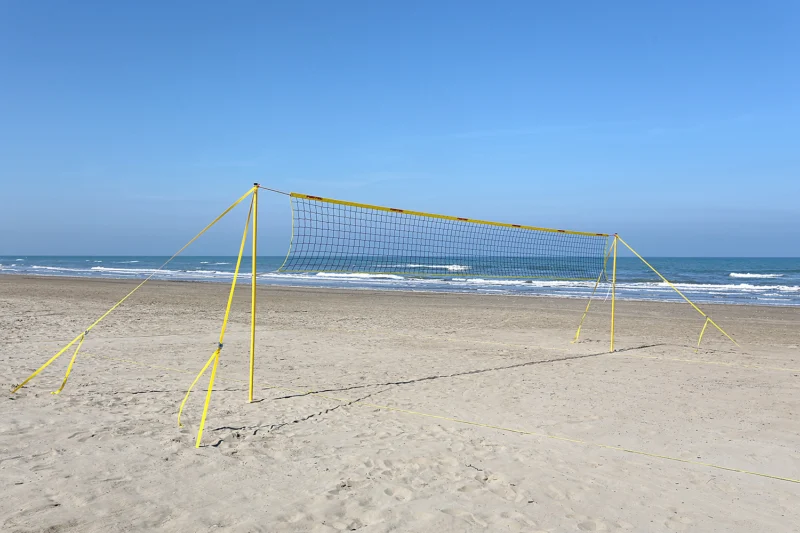 Set filet de Beach-volley Funtec "Fun Volley Set - Bundle"