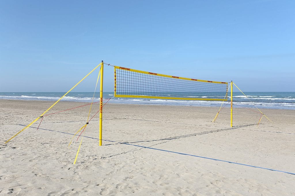 Set filet de Beach-volley Funtec "Beach Champ Set - Bundle 1"