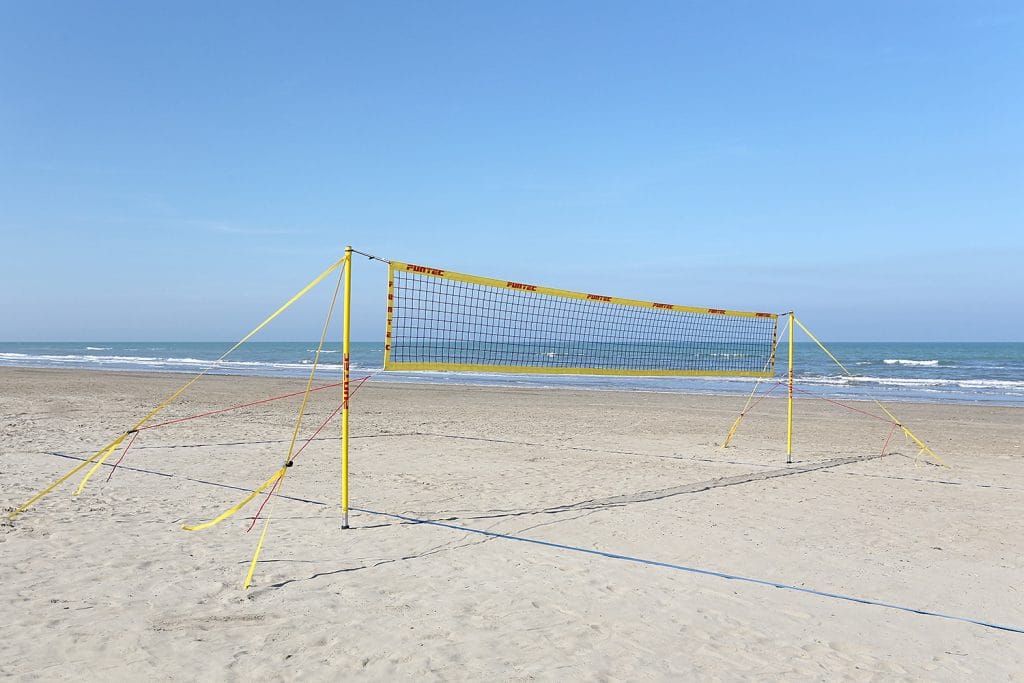 Set filet de Beach-volley Funtec "Pro Beach Set - Bundle 2"