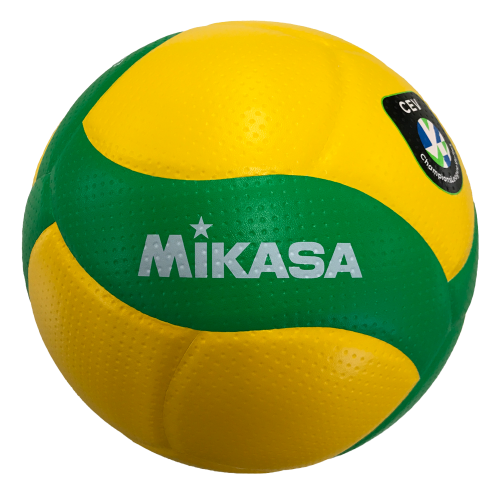 Ballon Volley-ball Mikasa V200W-CEV vert/jaune