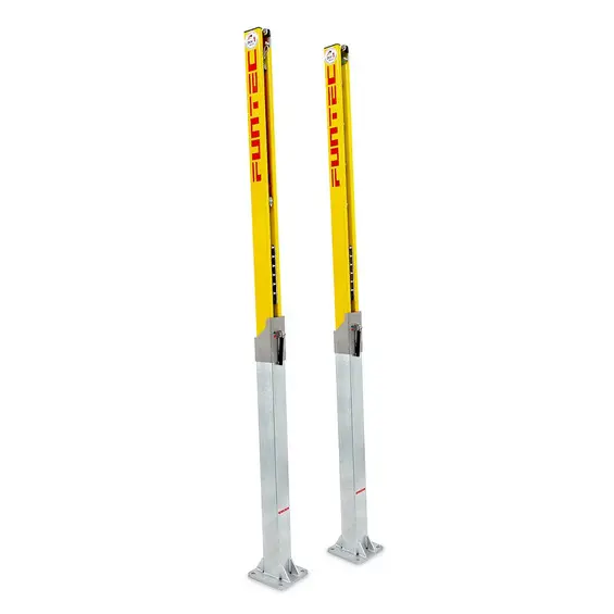 Système de filet stationnaire Beach-volley Funtec "PRO Beach 8,5m CB" – Image 2