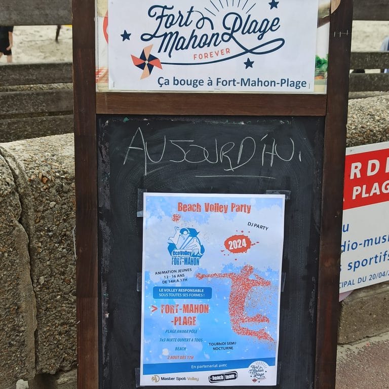 Du Beach-volley à Fort-Mahon avec Master Spot