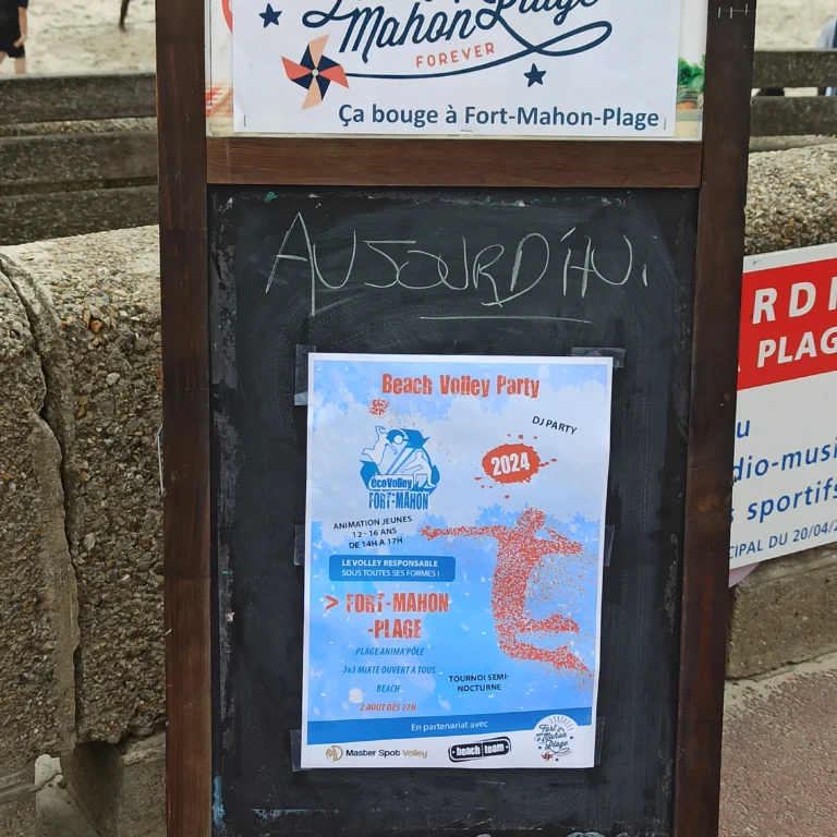 Du Beach-volley à Fort-Mahon avec Master Spot