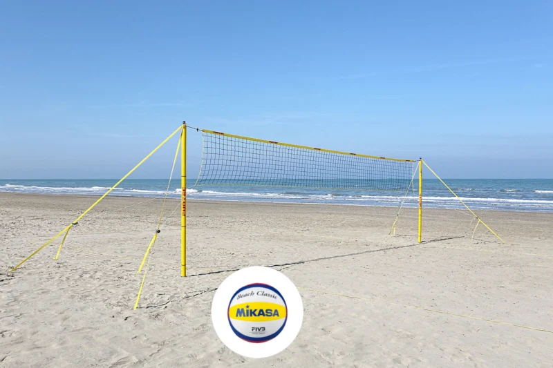 Pack BF Beacher Avancé : Mikasa BV552C + Funtec Beach Master Set Bundle 1