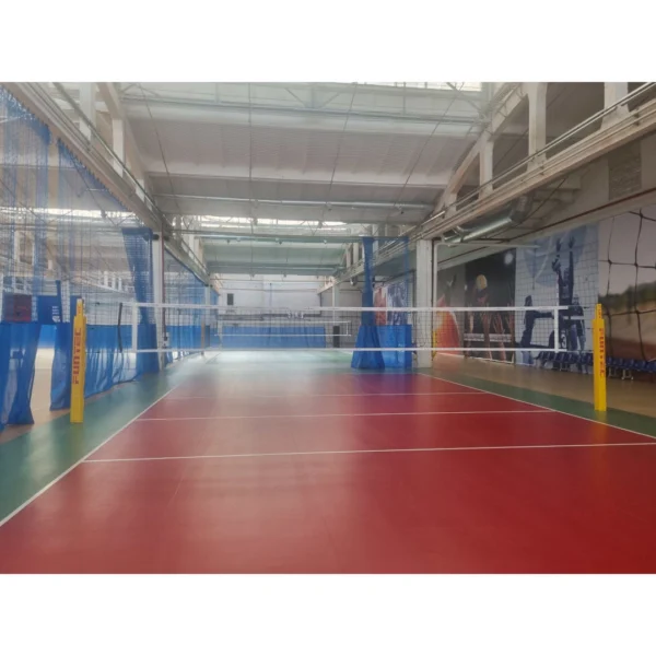 Poteaux Funtec en gymnase