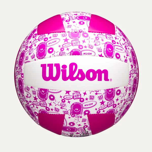 Ballon de volley Wilson Stamp Rose – Outdoor & Loisirs
