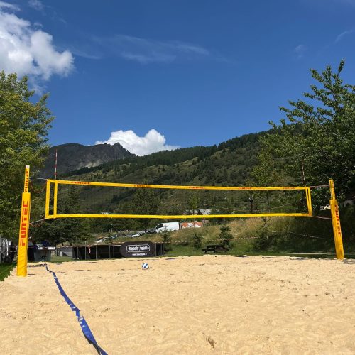 Création terrain de beach-volley